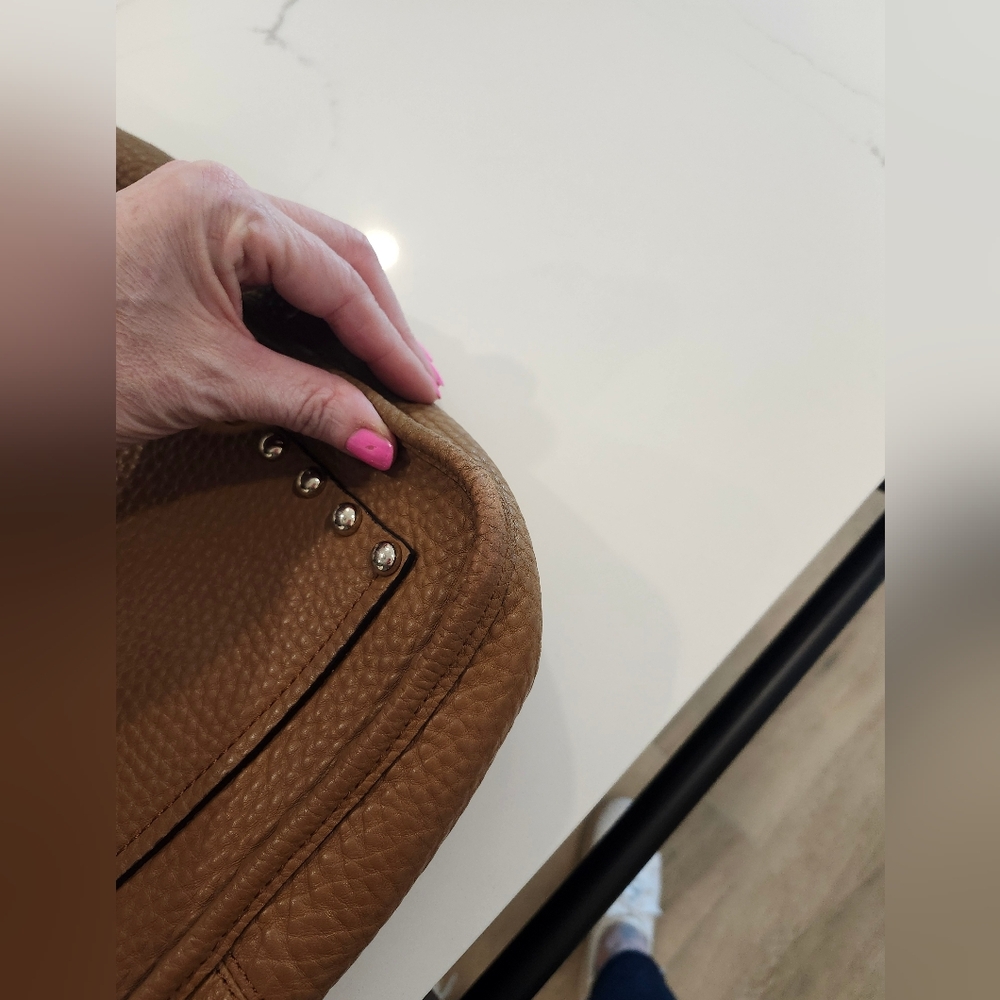 Rebecca Minkoff Brown Studded Crossbody Bag - Picture 7 of 16